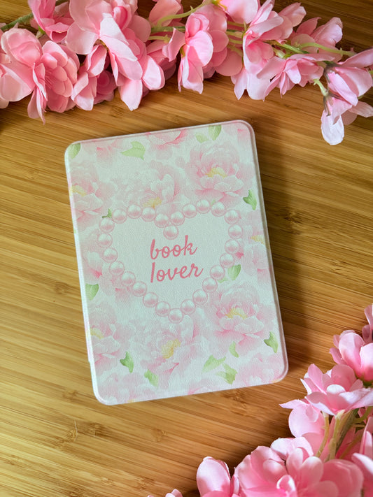 BOOK LOVER CLEAR BACK KINDLE CASE