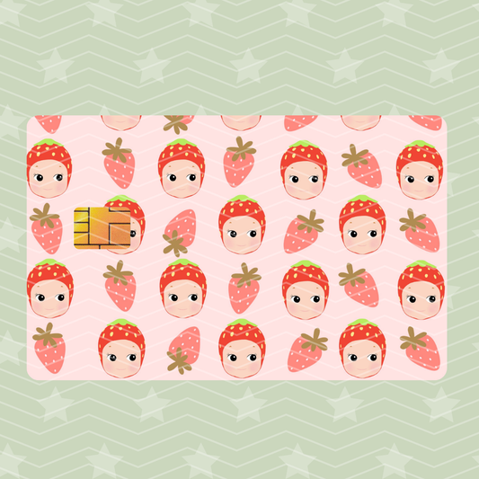 SONNY STRAWBERRY CARD SKIN