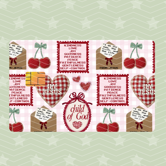 CHRISTIAN STAMPS CARD SKIN