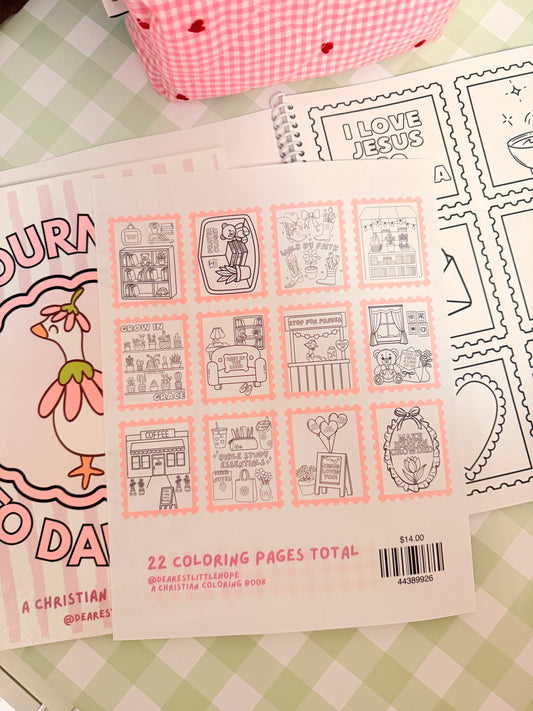 MOURNING TO DANCING COLORING BOOK