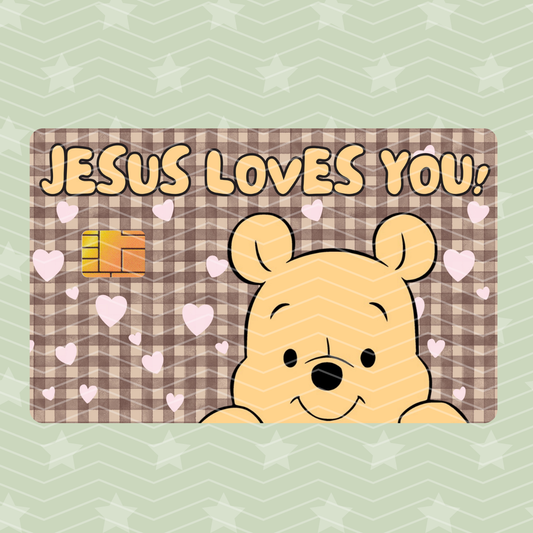 JESUS LOVES YOU CARD SKIN