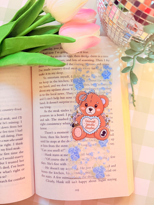 DEAREST READER ACRYLIC BOOKMARK