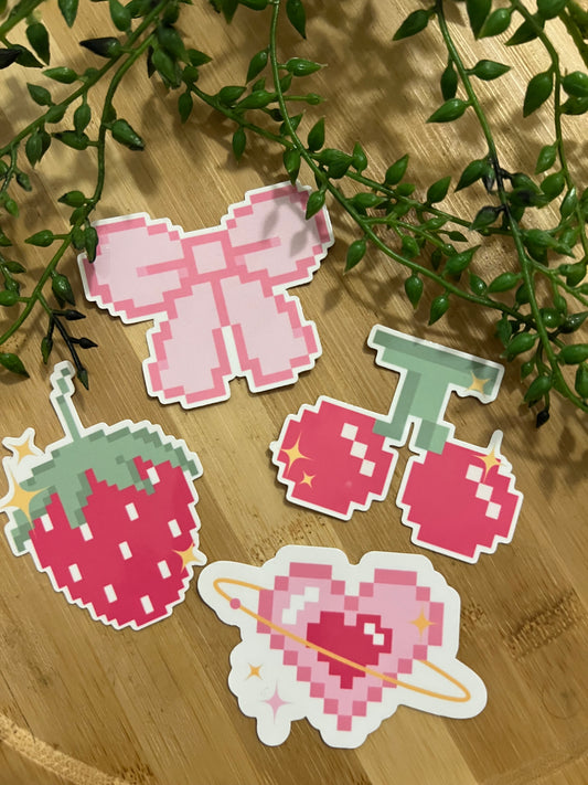 PIXELATED STICKERS