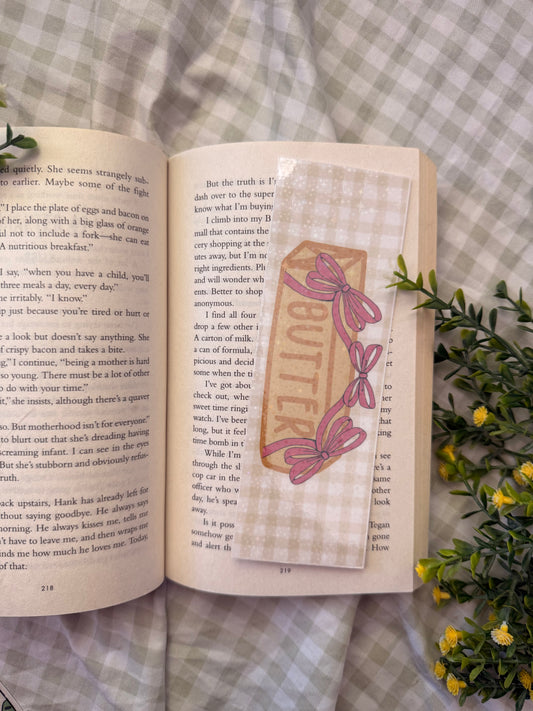 BUTTER HOLOGRAPHIC BOOKMARK