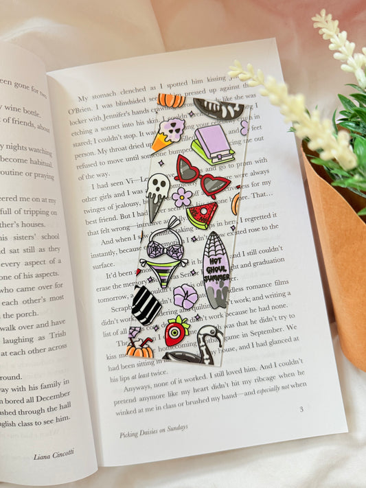 SUMMER ACRYLIC BOOKMARK