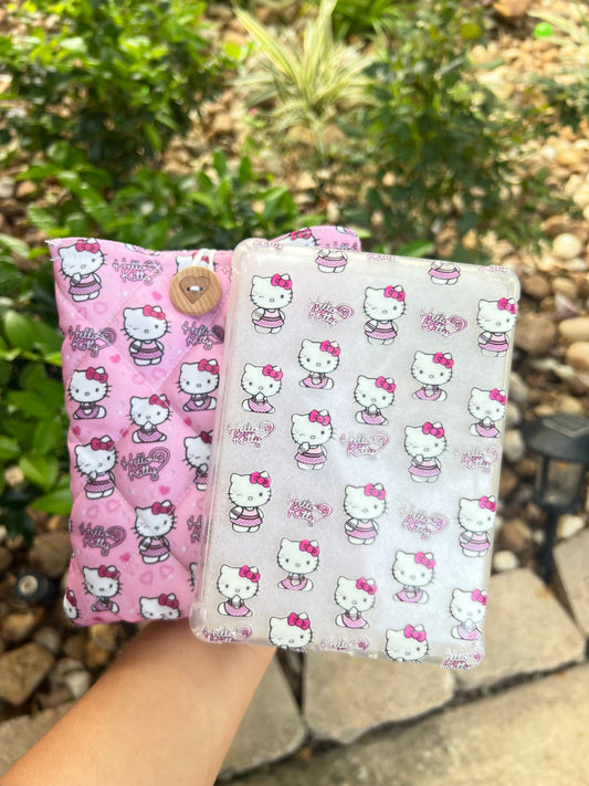 HELLO KITTY CLEAR KINDLE CASE
