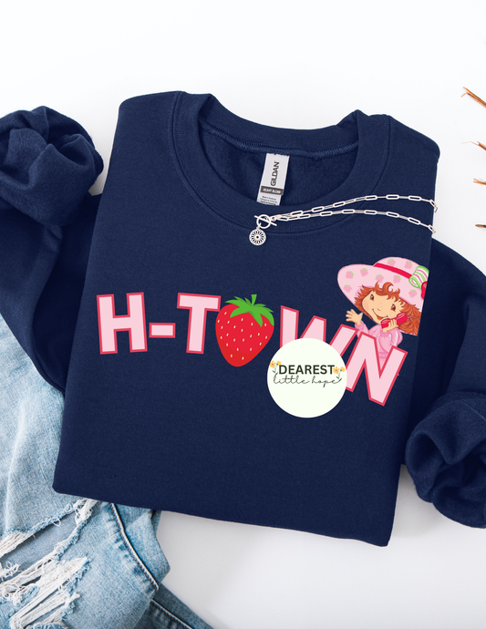 HTOWN STRAWBERRY ADULT SIZE (SHIRT/CREWNECK)