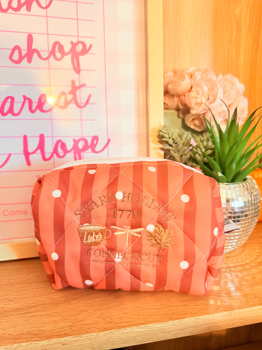 STARS HOLLOW EMBROIDERED XL POUCH