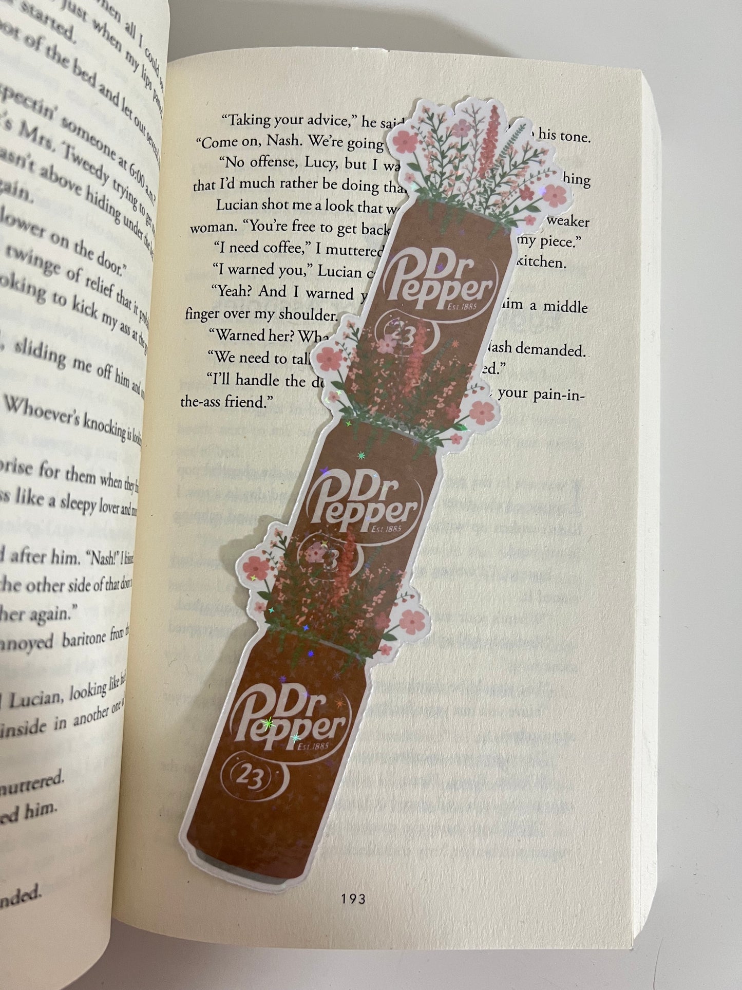 DR PEPPER HOLOGRAPHIC BOOKMARK