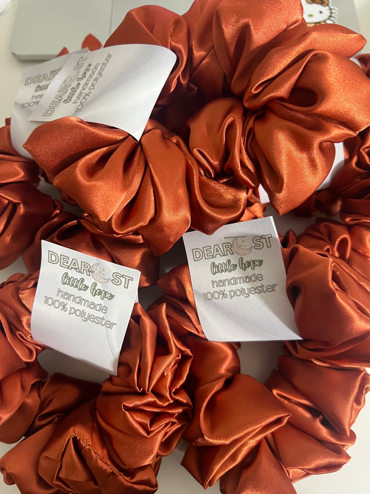 FALL SATIN SCRUNCHIES