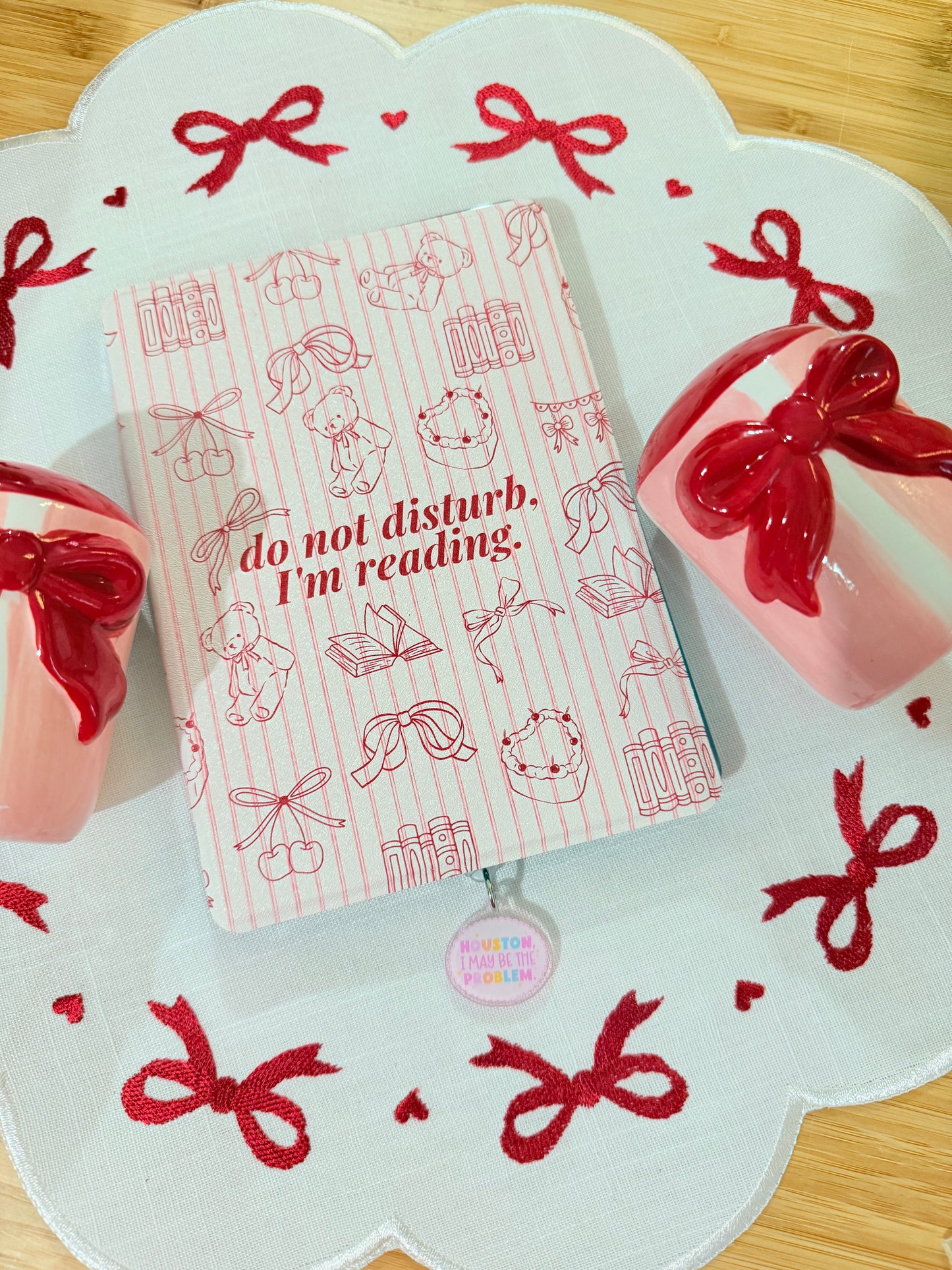 HOUSTON I MAY BE THE PROBLEM KINDLE CHARM (TYPE C)