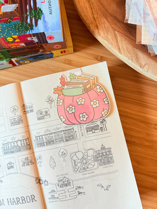 PUMPKIN MAGNETIC BOOKMARK