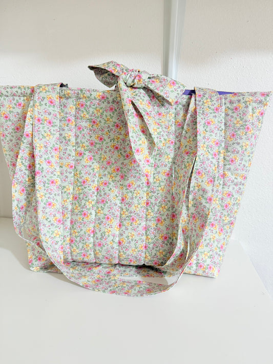 MINI FLOWERS XL TOTE
