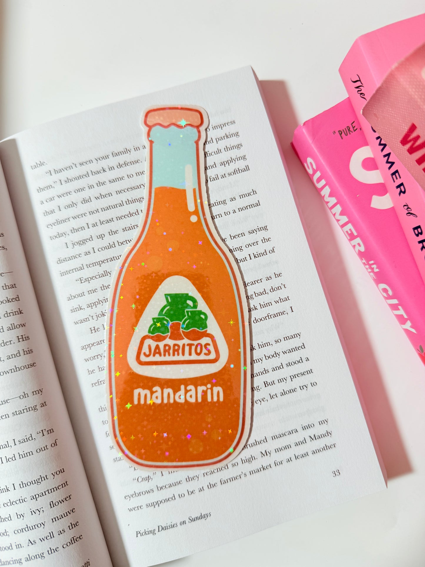JARRITO MANDARIN HOLOGRAPHIC BOOKMARK