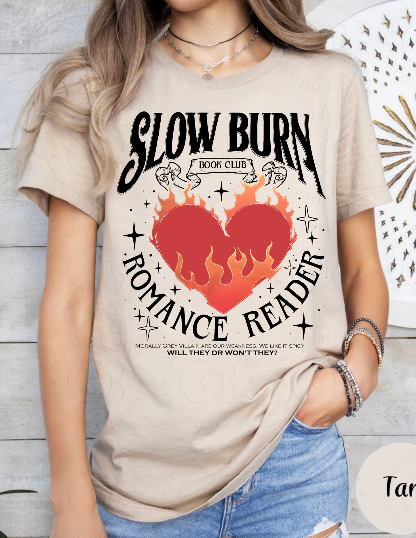 SLOW BURN ADULT SIZE (SHIRT/CREWNECK)