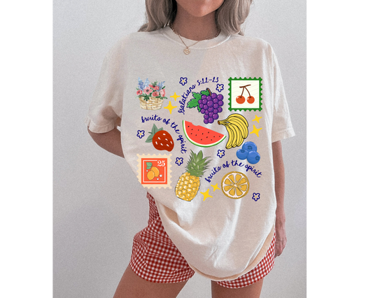 FRUITS OF THE SPIRIT ADULT SIZE SHIRT