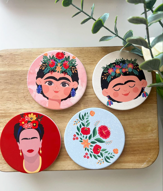 Frida Table Coasters