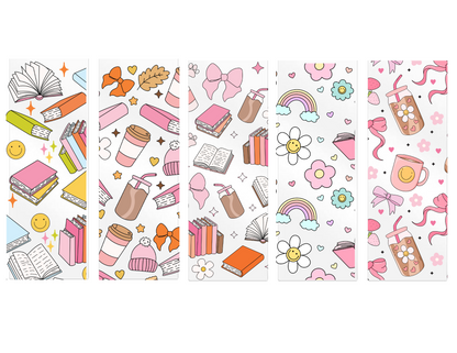 SEAMLESS PATTERN BOOKMARKS