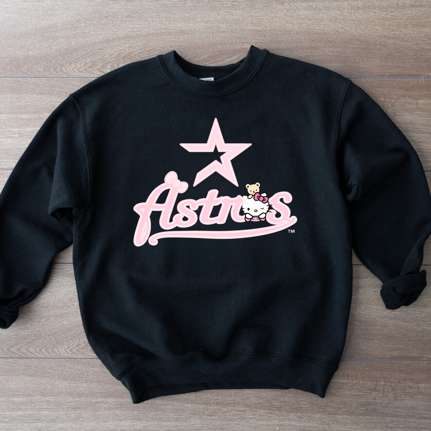 HELLO KITTY ASTROS ADULT SIZE (SHIRT/CREWNECK)