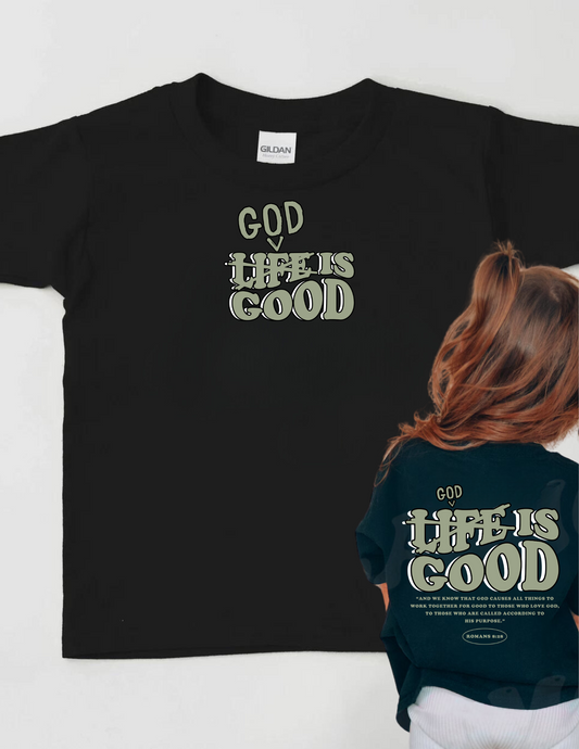 God is Good Black Short Sleeve INFANT